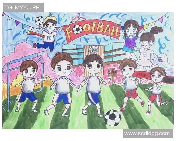 三年级学生足球绘画作品欣赏及创意画法分享大全